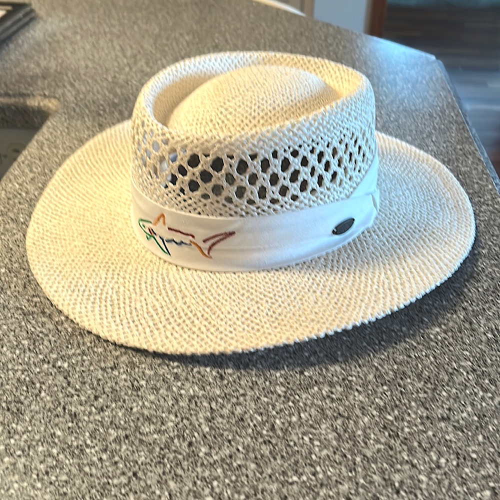 Greg Norman ladies straw golf hat